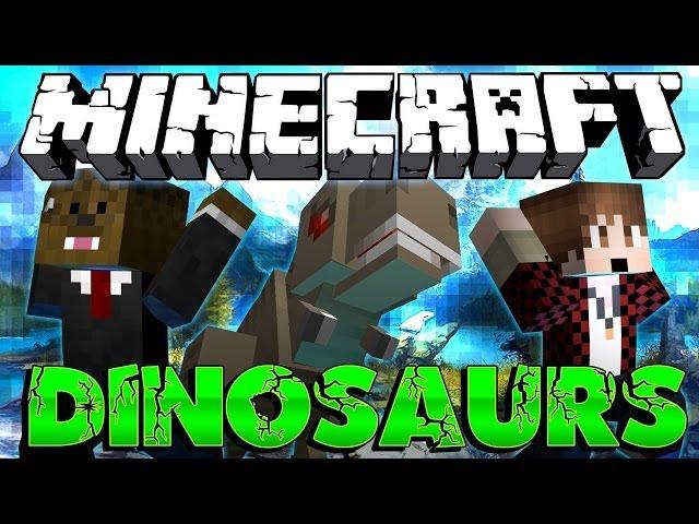 BEGINNING Minecraft Dinosaurs Modded Adventure w/ Mitch #1 | JeromeASF