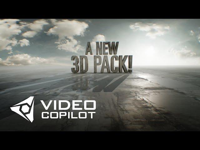 Teaser: New 3D Pack from Video Copilot! 100% Free!