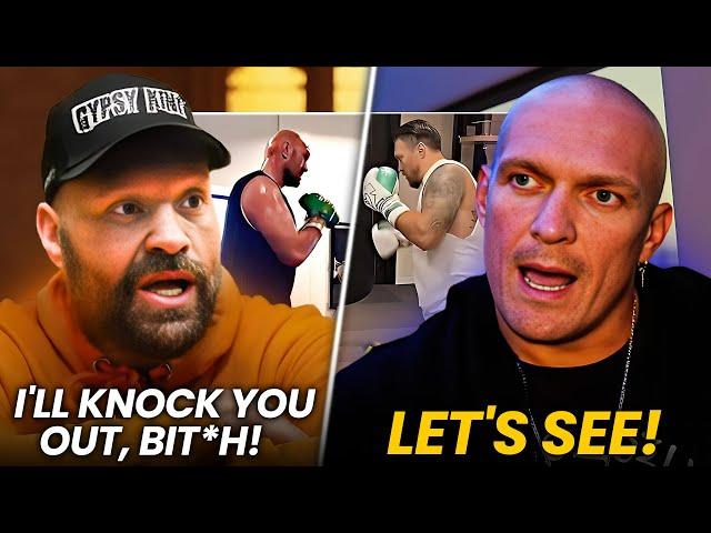 Tyson Fury vs Oleksander Usyk HEATED Instagram Live Confrontation!