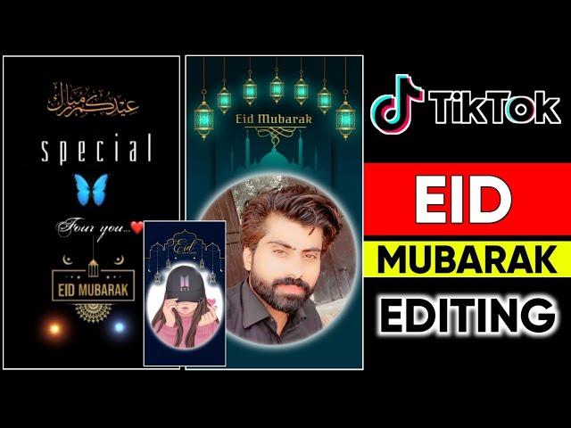 How To Make Eid Mubarak Video With Photo || Eid Mubarak Name Art 2022  || Capcut Editing