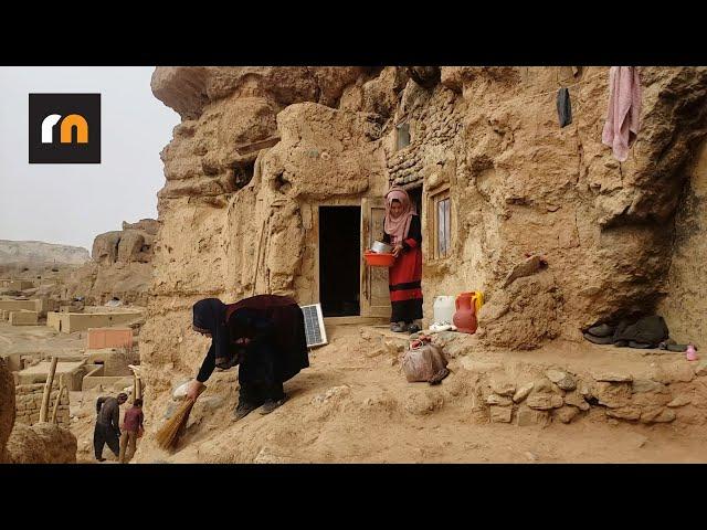 Living in a Cave | Cooking Rural Style Food | village life Afghanistan