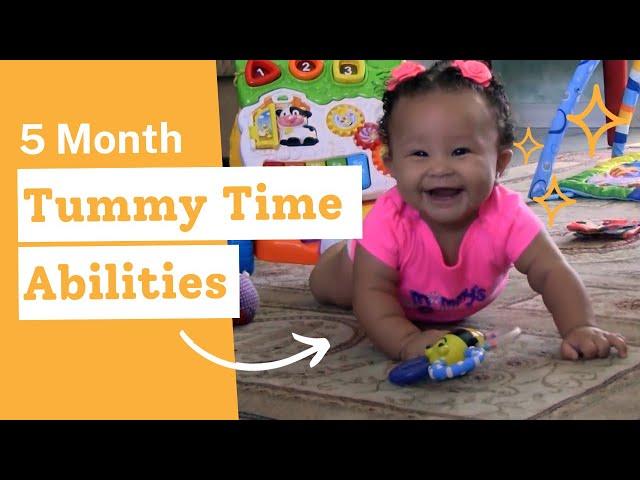 Tummy Time Abilities at 5 Months