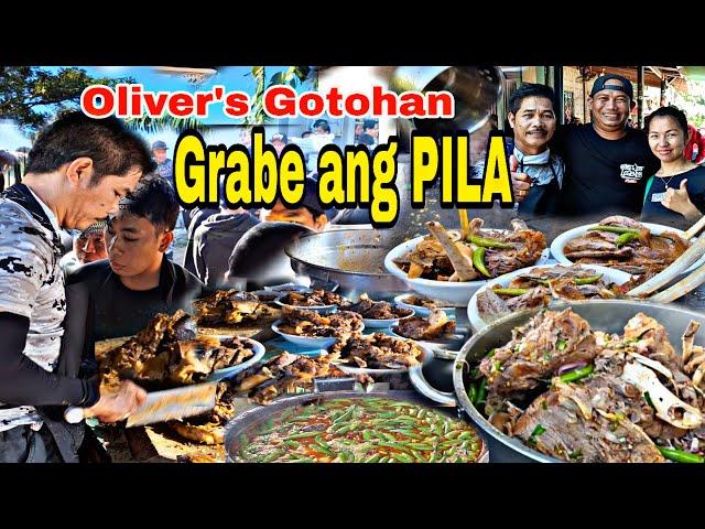 Batangas Goto ni Kuya Oliver hangang ngayun "GRABE padin ang  PUMIPILA"  OLIVER'S GOTONG BATANGAS