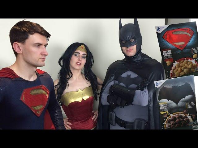 Batman V Superman: Eating Cereal