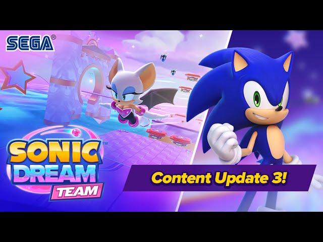 Sonic Dream Team - Content Update 3 Trailer