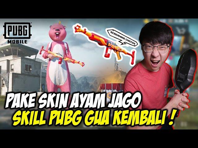 Balik PUBG MOBILE Pake SKIN AYAM JAGO!! SKILL GUA AUTO MENINGKAT 99%! - PUBG MOBILE INDONESIA