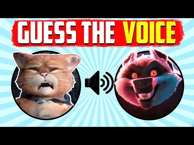 Guess The Puss In Boots 2 Characters by VOICE | Puss In Boots Quiz Voices l Easy Quiz l