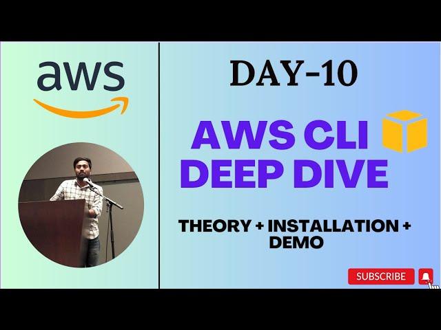 Day-10 | AWS CLI Deep Dive | Concept + Installation + Demo | #aws #abhishekveeramalla #devops