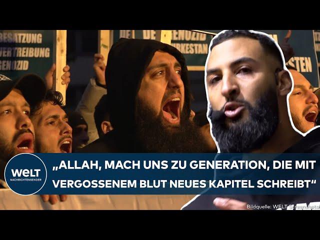 HAMBURG: Machtdemonstration! Islamisten von "Muslim interaktiv" fordern Kalifat im Nahen Osten