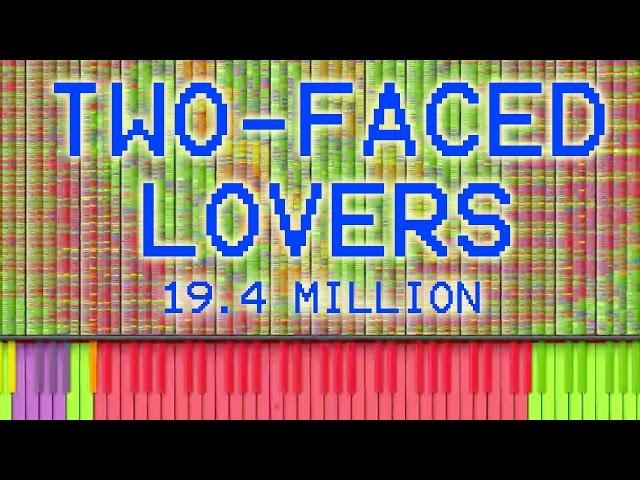 [Black MIDI] Synthesia - Two-Faced Lovers 19.4 million ~ TheSuperMarioBros2