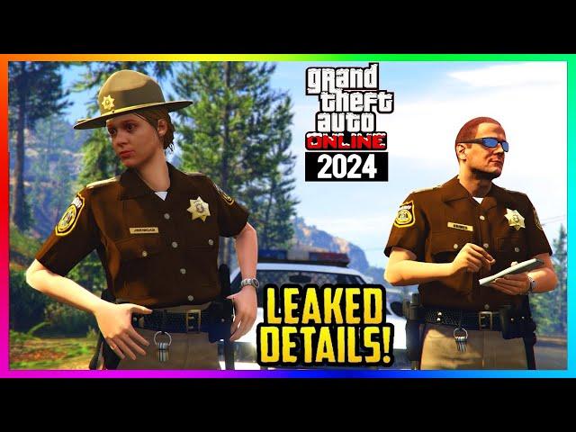 NEW Police Abilities, LEAKED Details, UNIFORM, Outfits, COP Cars, GTA 5 DLC 2024 (GTA Online Update)