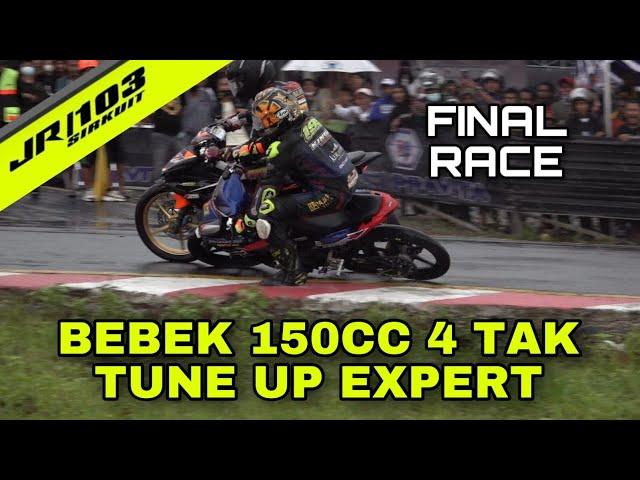 [HD] FULL RACE | FINAL BATTLE  M. NURGIANTO VS SYAHRUL AMIN DIKELAS BEBEK 150CC 4TAK TUNE UP EXPERT