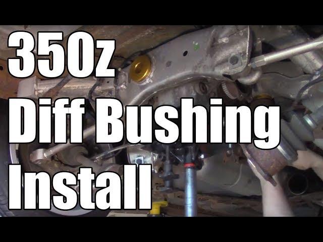 350Z Differential Bushing Install FUNCTION BEAST S1-E6