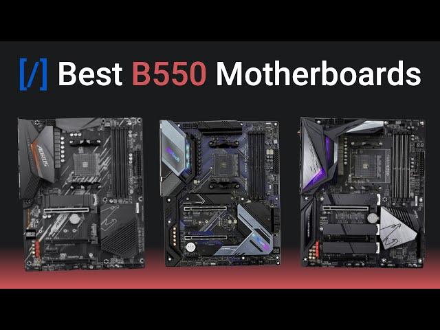 The Best B550 Motherboards for Ryzen Zen 2 Builds