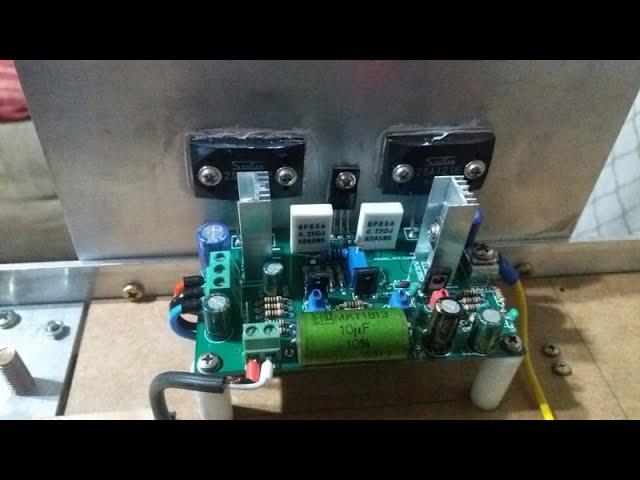 Amplificador GHXamp SanKen  2SC2922 - 2SA1216   (Audição 1)