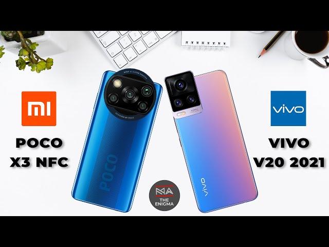 POCO X3 NFC vs VIVO V20 2021 | DETAILED COMPARISON PRESENTATION