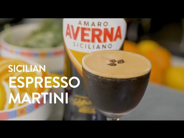 SRW x Averna: Sicilian Espresso Martini