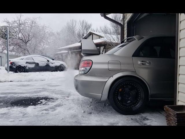 WRX STi Genome Exhaust ||| Cold Start