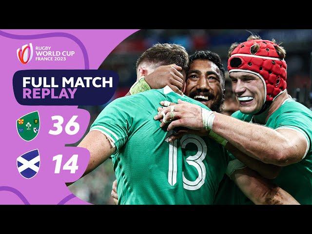 Irish quality defeats rivals | Ireland vs Scotland - Pool B | Rugby World Cup 2023 Full Match Replay