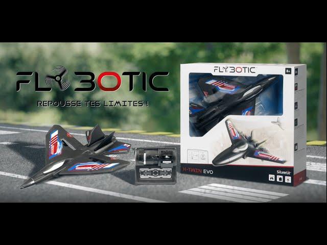 FLYBOTIC. X-TWIN EVO : l'avion télécommandé incassable !