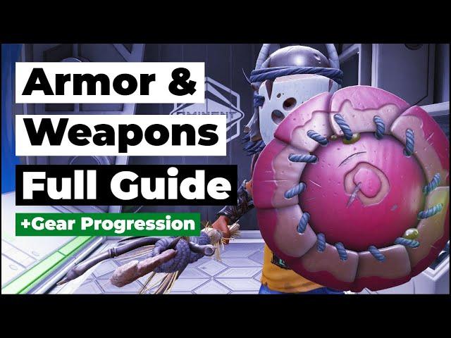 Grounded: Spy Armor and Weapons Guide + Gear Progression From Beginning to End Game |  Edition 2