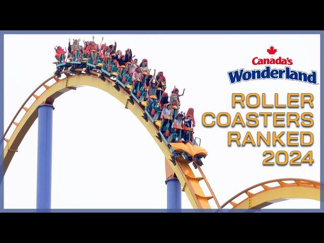 Canada's Wonderland All Roller Coasters Ranked 2024