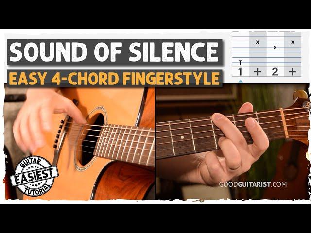 Sound of Silence Fingersyle Guitar Tutorial