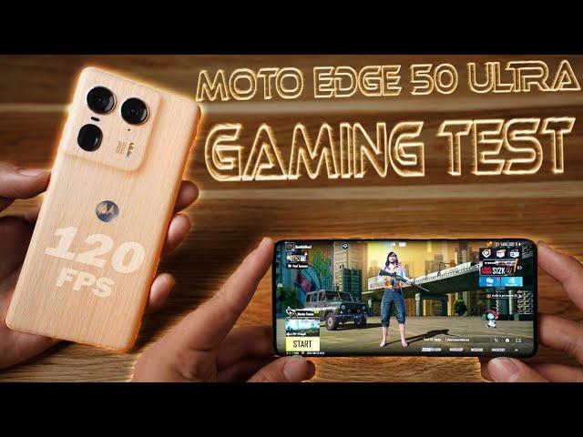 Moto Edge 50 ultra 1 Hour PUBG/BGMI Gaming Testing / Battery Drain