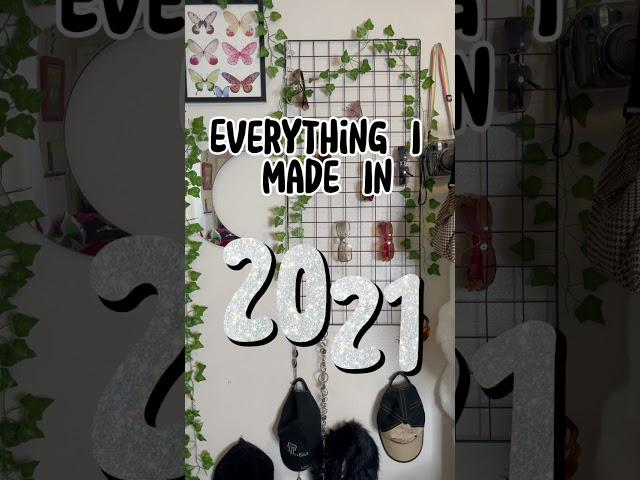 Everything I Made in 2021 #shorts #sewing #handmade