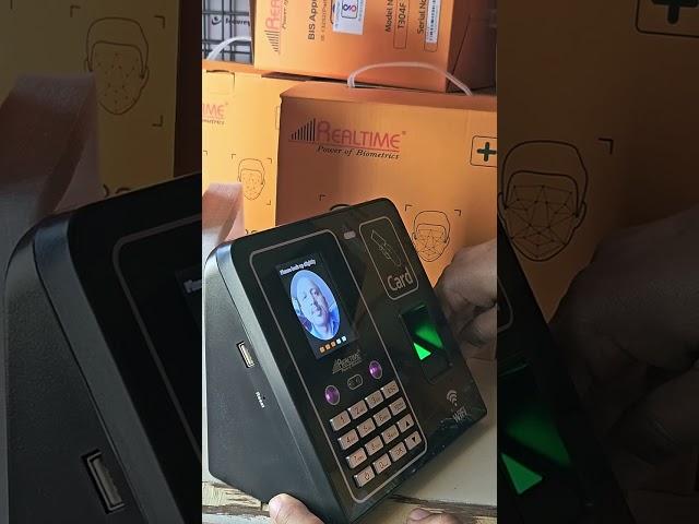 Realtime T304f Plus Face With Fingerprint Attendance