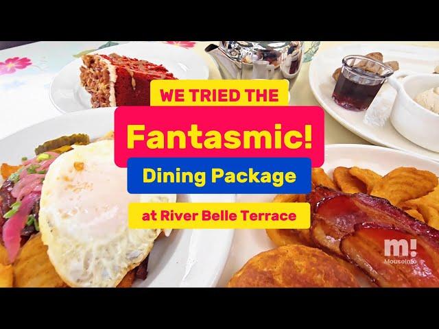 REVIEW: Brunch 2024 Fantasmic! Dining Package at River Belle Terrace, Disneyland