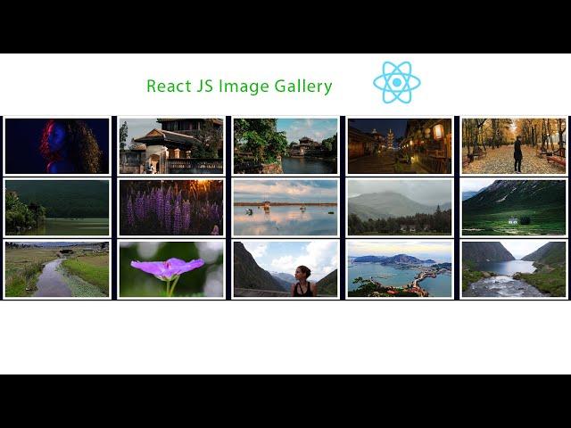 Part-1 | Project Overview and Setup |  Build A Image Gallery With React From Scratch