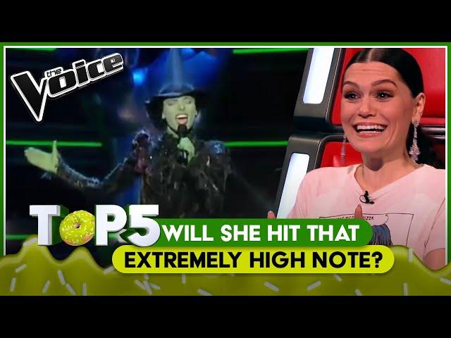 The most WICKED  musical songs on THE VOICE! | TOP5