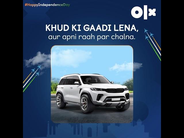 This #IndependenceDay, take a step closer to your independence with OLX!