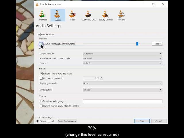 Configure VLC to work with Zoom Screen Sharing