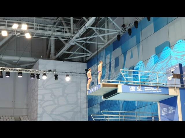 Victor Minibaev - Aleksandr Bondar, RUS, Synchro 207B 10M - Training