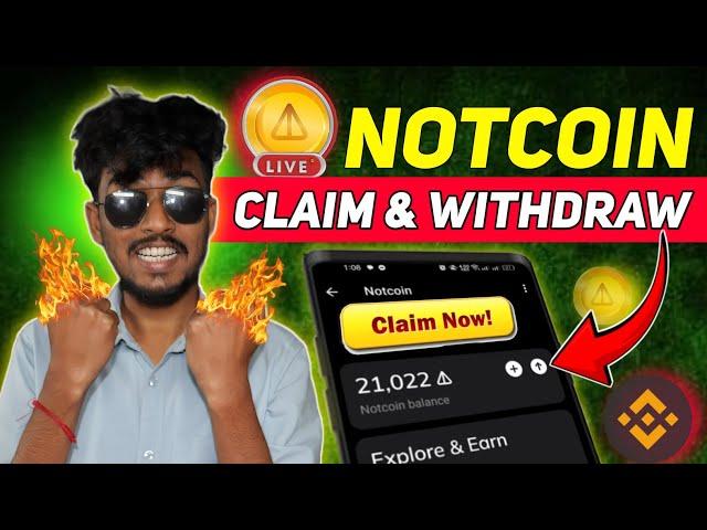 NOTCOIN Claim & Withdraw Process । Notcoin Mining Claim । Notcoin Withdraw Process