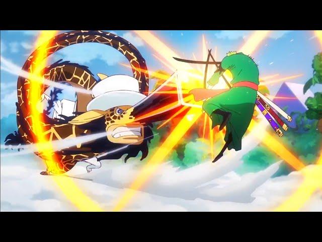 ZORO v.s KAKU Rematch! | Awakened Giraffe Vs. Awakened Mosshead (English Sub)