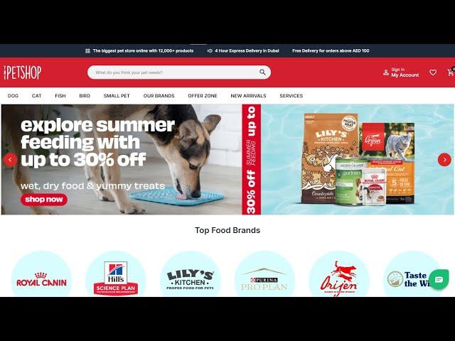 [Case Study] The Petshop using OWEN Theme