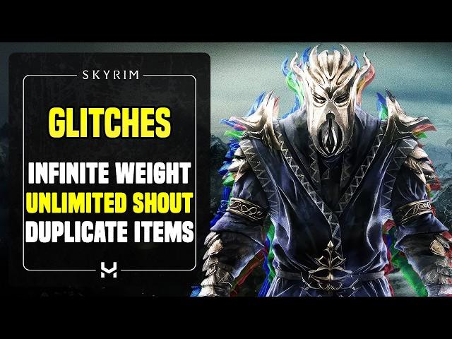 The Best WORKING Glitches & Exploits for Skyrim (Duplication, Unlimited Shouts, Carry Weight & More)