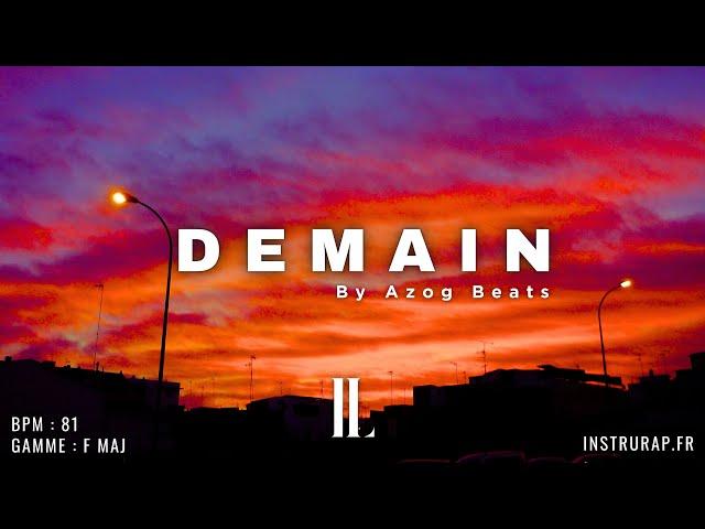 (FREE) Drill Piano Type Beat 2024 "DEMAIN" Instrumental Triste Melodieuse 2024