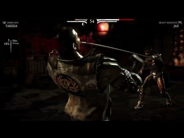 Takeda Vs. Jax - Mortal Kombat X