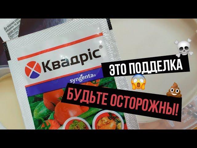 Квадрис Syngenta. Как отличить ПОДДЕЛКУ?! Какие есть аналоги?