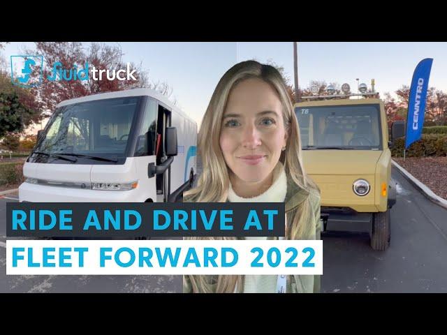 Ride & Drive EVs at Fleet Forward 2022