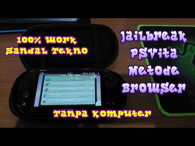 Metode Baru Jailbreak Playstation Vita Tanpa Komputer || 100% Work Permanen