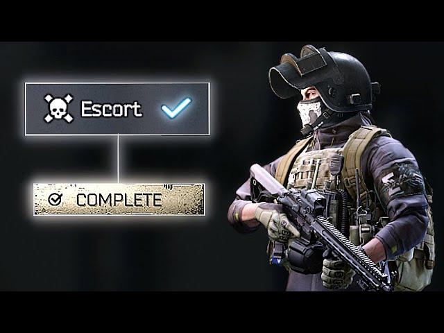 Hardest Quest in Tarkov COMPLETED (The Escort)