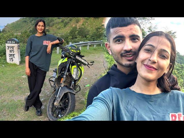 Manali Ride With Shivani After Flood | Scary Road Conditions Kullu Manali | Pahadi Vlog