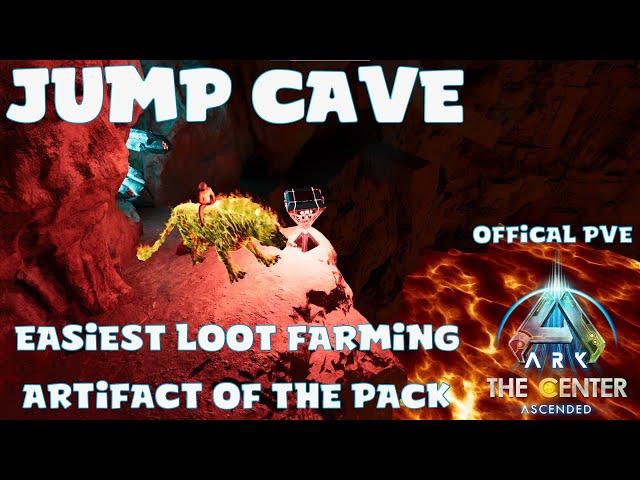 The Center Jump Puzzle Cave - Artifact of the Pack +6 Loot Crates - Ark Ascended - Official PVE