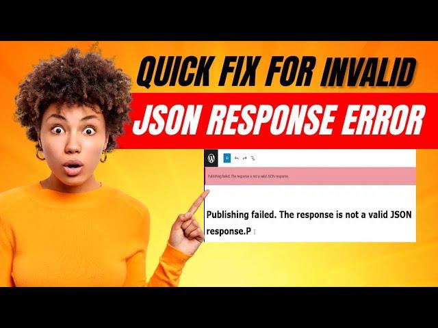 WordPress Publishing failed  The response is not a valid JSON response #solved