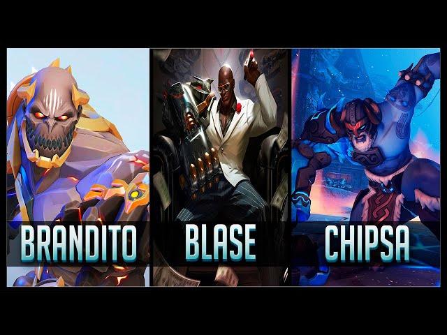 Brandito vs Chipsa vs Blase - Gods of Doomfist  | Overwatch Moments